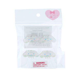 Cinnamoroll Iridescent Mini Hair Clips (Set of 4) Accessory Japan Original   