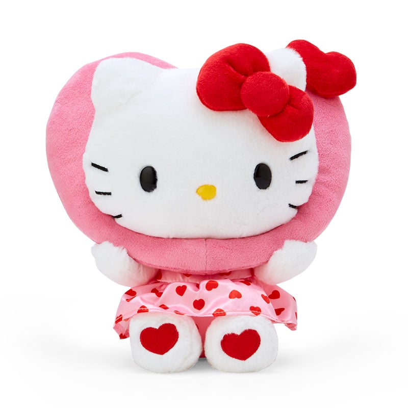 Hello Kitty 9&quot; Plush (Big Heart Series) Plush Japan Original   