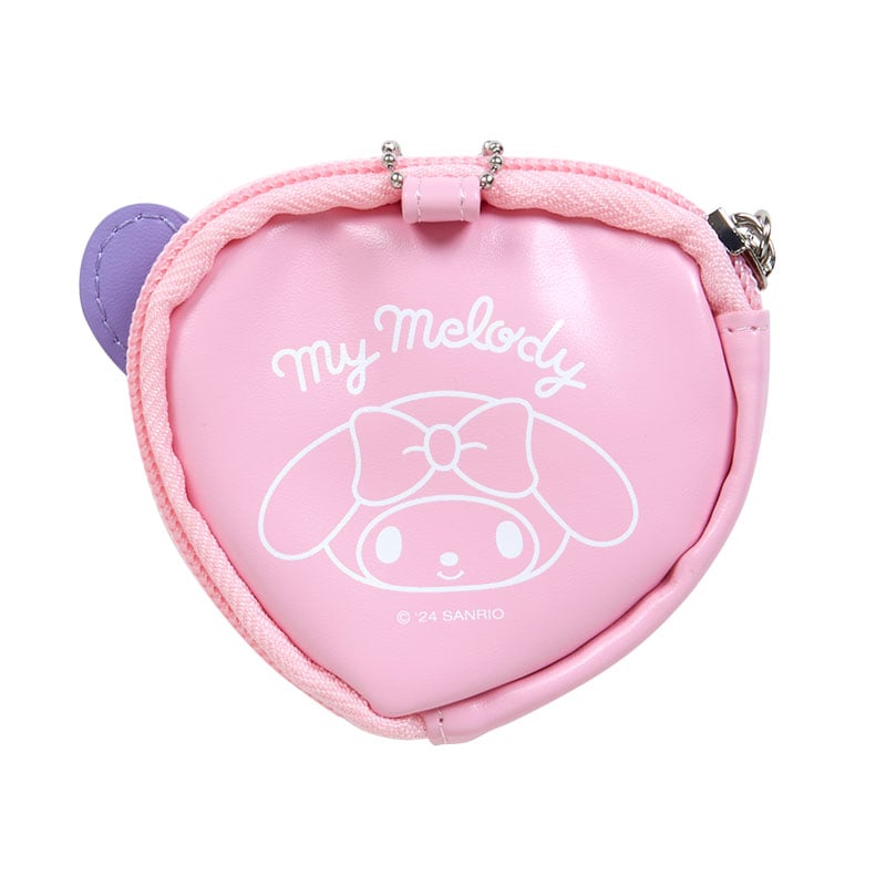 My Melody Mini Pouch and Pin Set (Big Heart Series) Bags Japan Original   