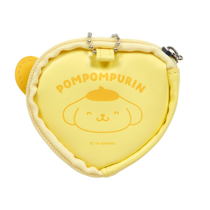 Pompompurin Mini Pouch and Pin Set (Big Heart Series) Bags Japan Original   