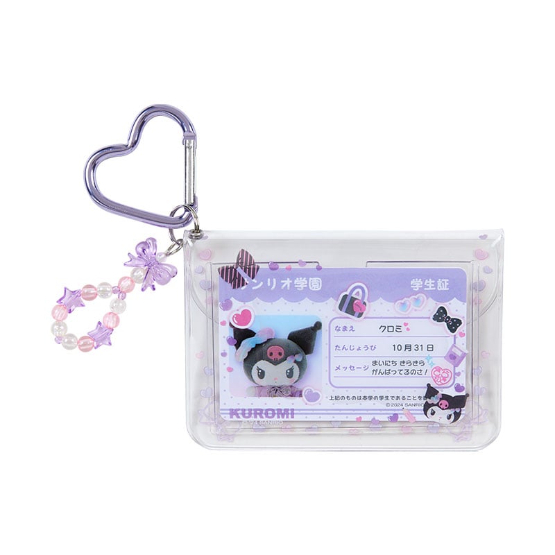 Kuromi ID Badge (Sanrio Academy Series) Accessory Japan Original   