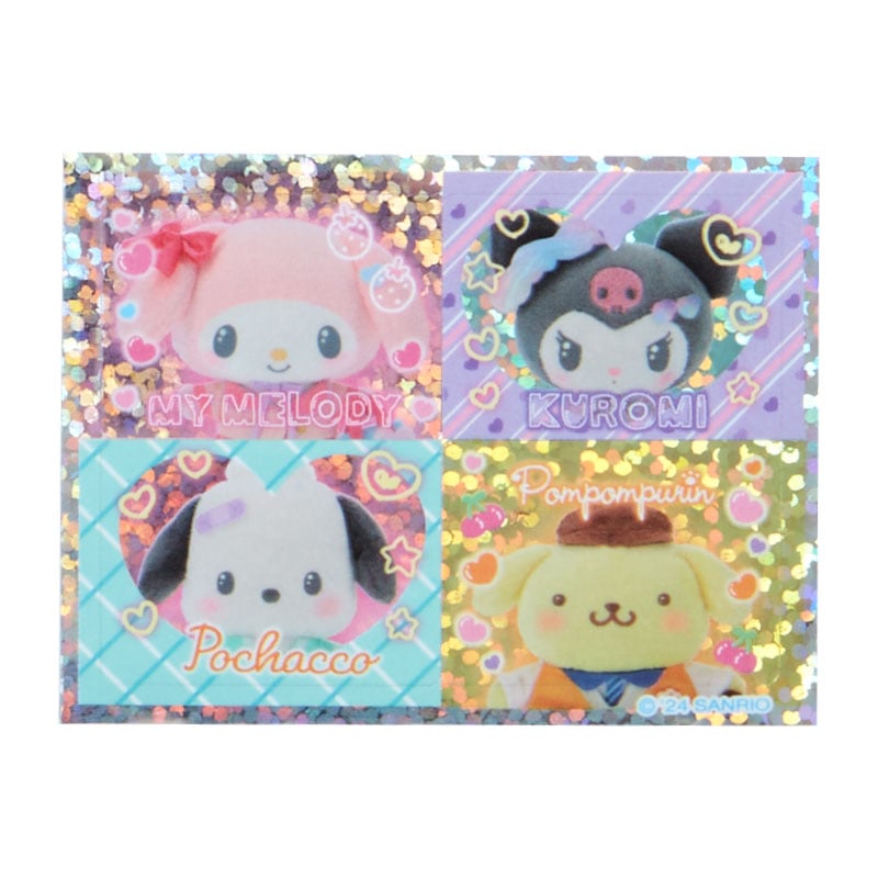 Sanrio Characters 28-pc Sticker Sheet (Sanrio Academy Series) Stationery Japan Original   