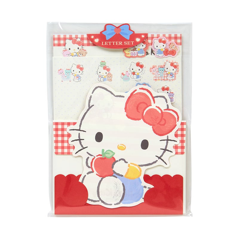 Hello Kitty Classic Letter Set Stationery Japan Original   