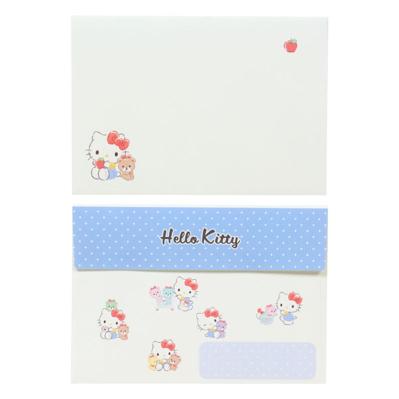 Hello Kitty Classic Letter Set Stationery Japan Original   