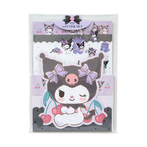 Kuromi Classic Letter Set Stationery Japan Original   