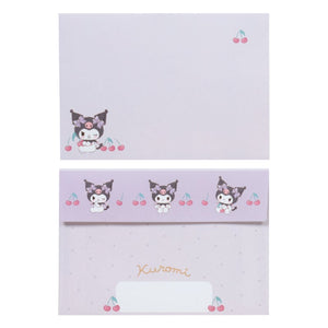 Kuromi Classic Letter Set Stationery Japan Original   