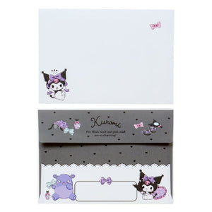 Kuromi Classic Letter Set Stationery Japan Original   