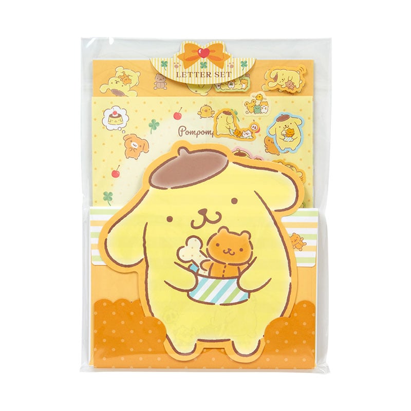 Pompompurin Classic Letter Set Stationery Japan Original   