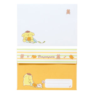 Pompompurin Classic Letter Set Stationery Japan Original   