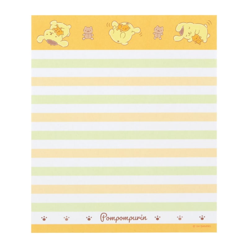 Pompompurin Classic Letter Set Stationery Japan Original   