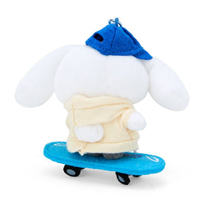 Cinnamoroll Plush Mascot Keychain (Sk8r Squad Series) Accessory Japan Original