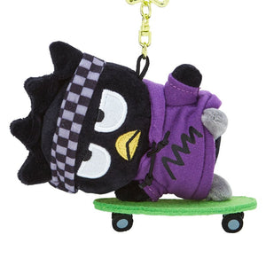 Badtz-maru Plush Mascot Keychain (Sk8r Squad Series) Accessory Japan Original