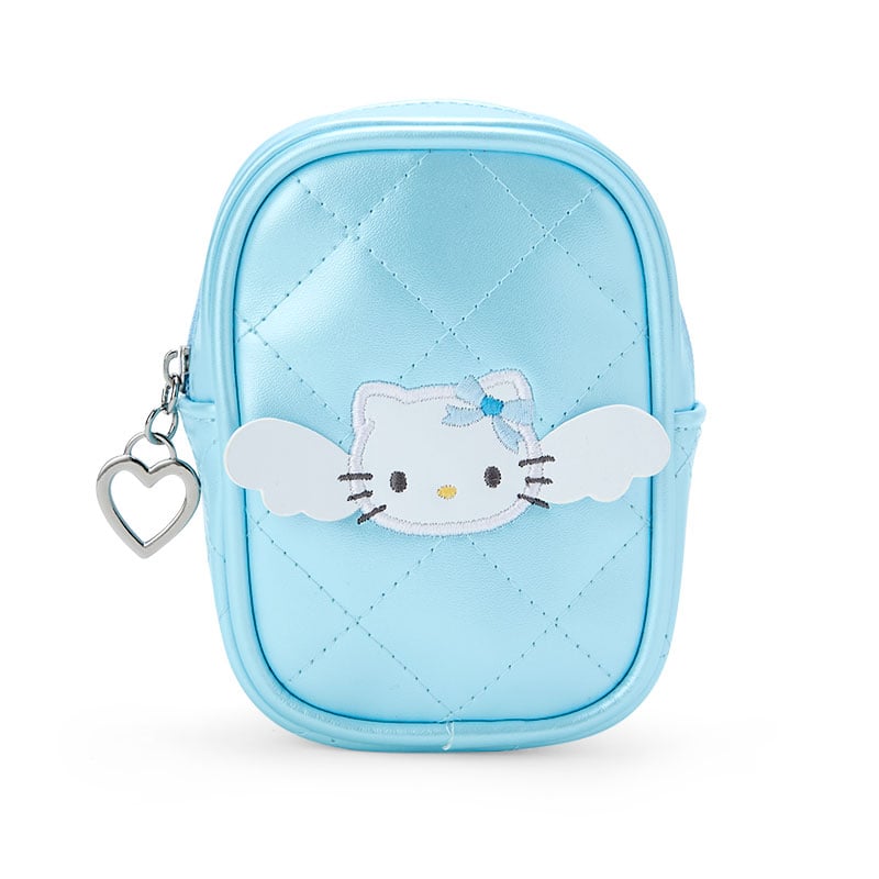 Hello Kitty Quilted Mini Zipper Pouch (Dreaming Angel Series Pt 2) Bags Japan Original   