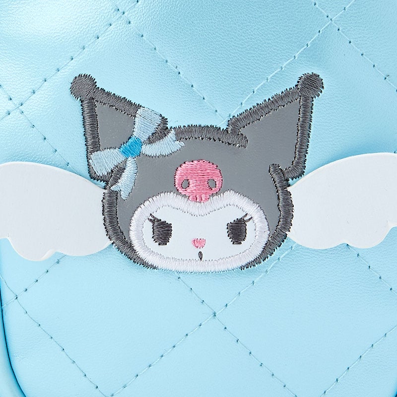 Kuromi Quilted Mini Zipper Pouch (Dreaming Angel Series Pt 2) Bags Japan Original   