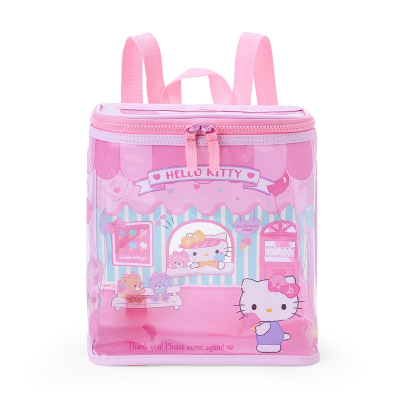 Hello Kitty Clear View Kids Backpack Bags Japan Original   