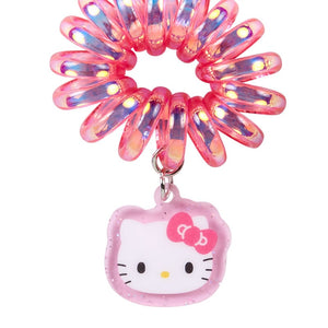 Hello Kitty Spiral Hair Ties (Set of 2) Accessory Japan Original   