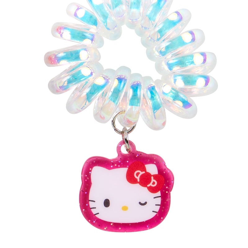 Hello Kitty Spiral Hair Ties (Set of 2) Accessory Japan Original   