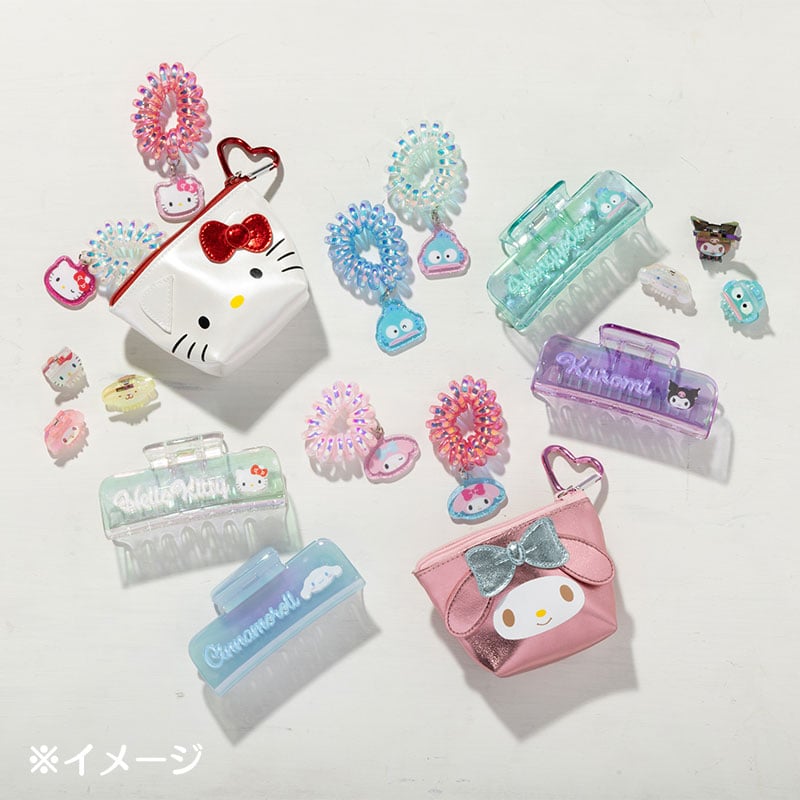 Hello Kitty Spiral Hair Ties (Set of 2) Accessory Japan Original   