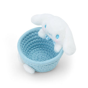 Cinnamoroll Woven Rope Storage Basket (Multi) Home Goods Japan Original   