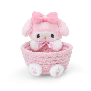 My Melody Woven Rope Storage Basket (Multi) Home Goods Japan Original Multi S 