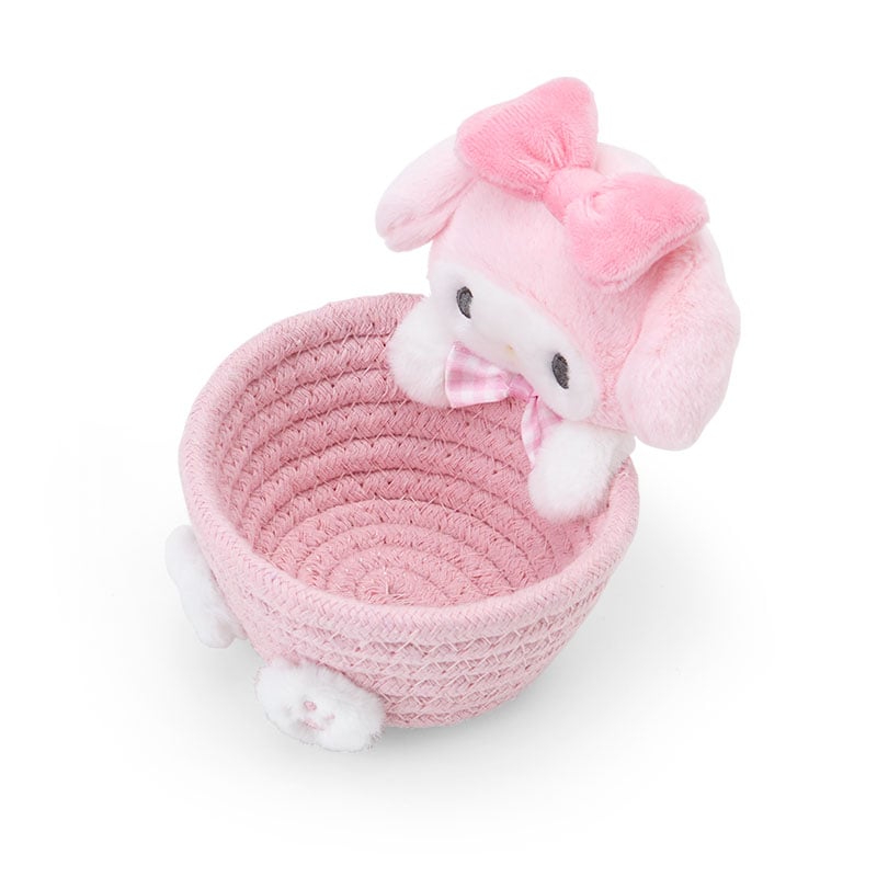 My Melody Woven Rope Storage Basket (Multi) Home Goods Japan Original Multi S 