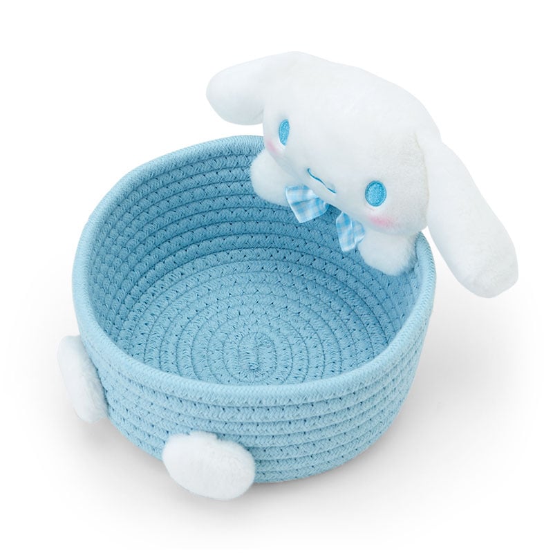 Cinnamoroll Woven Rope Storage Basket (Multi) Home Goods Japan Original   