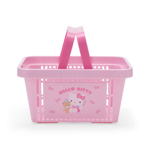 Hello Kitty Mini Shopping Storage Basket Home Goods Japan Original   