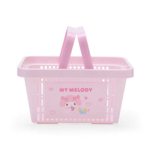 My Melody Mini Shopping Storage Basket Home Goods Japan Original   