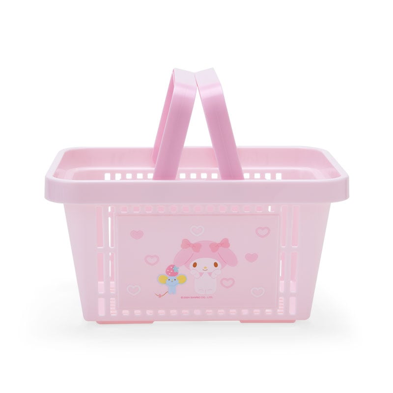 My Melody Mini Shopping Storage Basket Home Goods Japan Original   