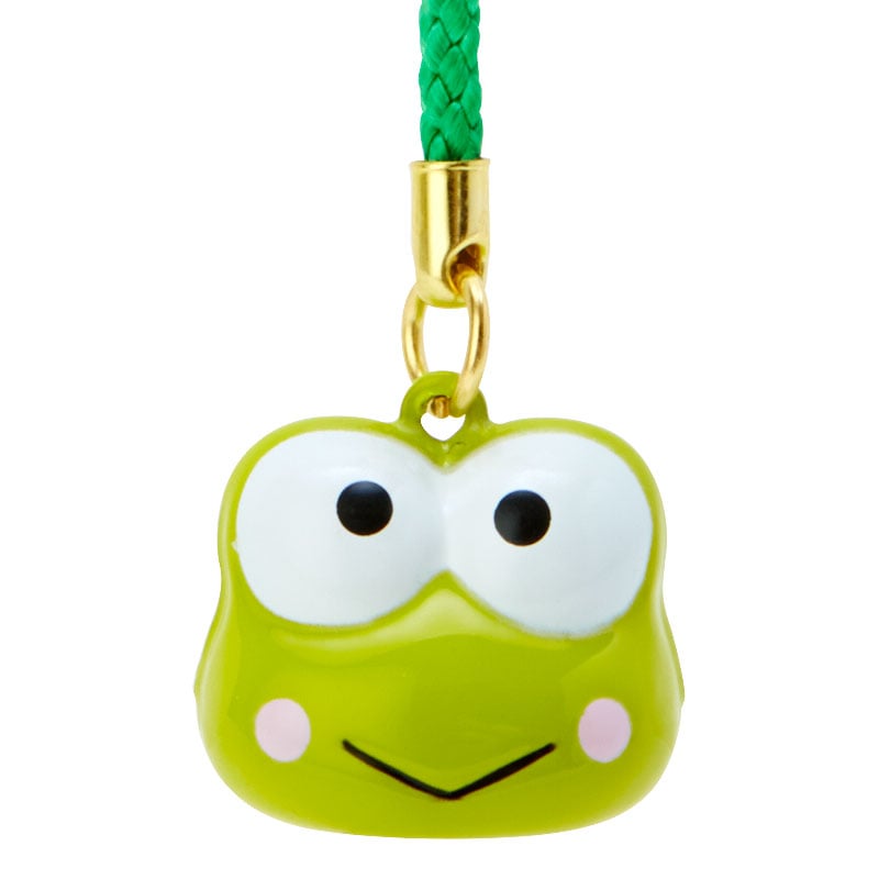 Keroppi Mini Mascot Bell Charm Accessory Japan Original   