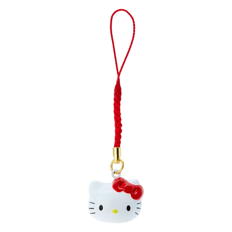 Hello Kitty Mini Mascot Bell Charm Accessory Japan Original   