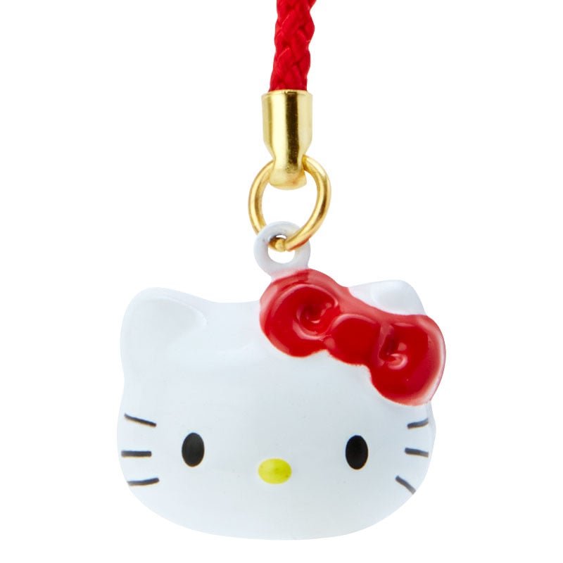 Hello Kitty Mini Mascot Bell Charm Accessory Japan Original   