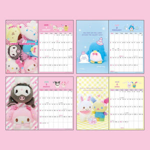 Sanrio Characters 2025 Postcard Desk Calendar Stationery Japan Original   