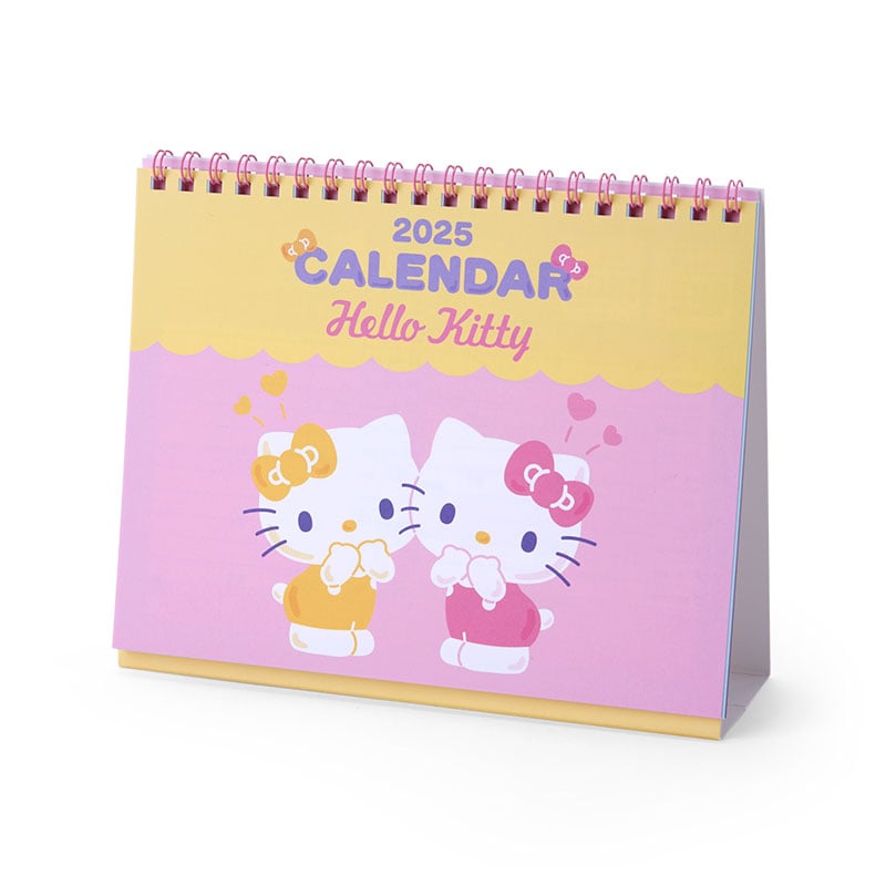 Hello Kitty 2025 Desk Calendar Stationery Japan Original   