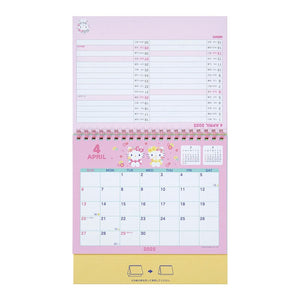 Hello Kitty 2025 Desk Calendar Stationery Japan Original   