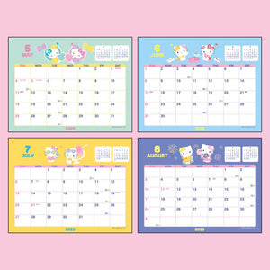 Hello Kitty 2025 Desk Calendar Stationery Japan Original   