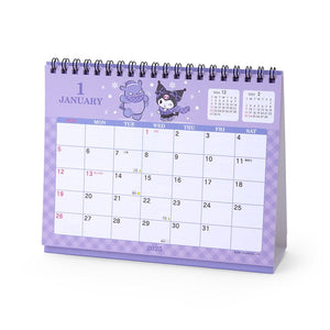 Kuromi 2025 Desk Calendar Stationery Japan Original   