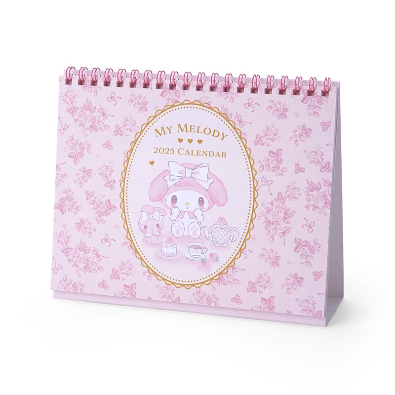 My Melody 2025 Desk Calendar Stationery Japan Original   