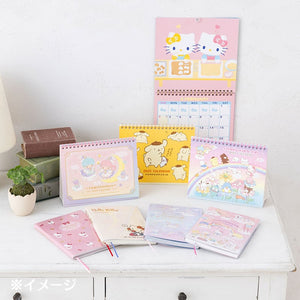 Sanrio Characters 2025 Desk Calendar Seasonal Japan Original   