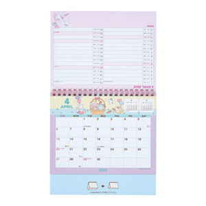 Sanrio Characters 2025 Desk Calendar Stationery Japan Original   