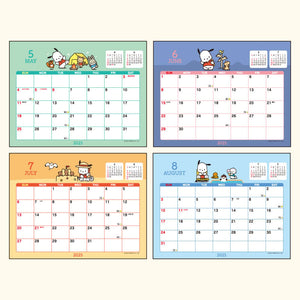 Pochacco 2025 Desk Calendar Stationery Japan Original   