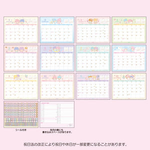 LittleTwinStars 2025 Desk Calendar Stationery Japan Original   