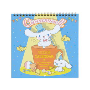 Cinnamoroll 2025 Wall Calendar Stationery Japan Original   