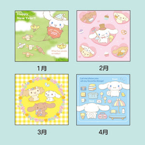 Cinnamoroll 2025 Wall Calendar Stationery Japan Original   