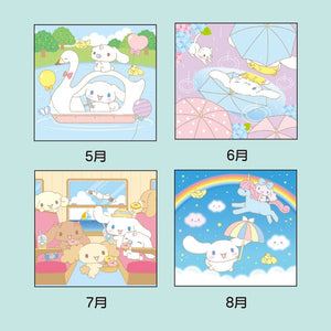 Cinnamoroll 2025 Wall Calendar Stationery Japan Original   