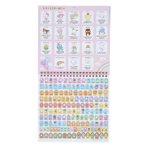 Sanrio Characters 2025 Wall Calendar Stationery Japan Original   