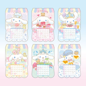 Cinnamoroll 2025 Die-Cut Wall Calendar Stationery Japan Original   