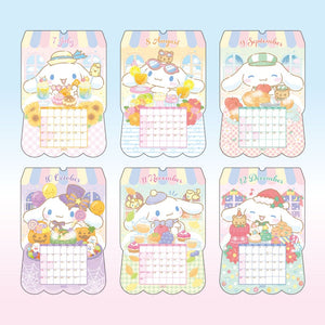 Cinnamoroll 2025 Die-Cut Wall Calendar Stationery Japan Original   