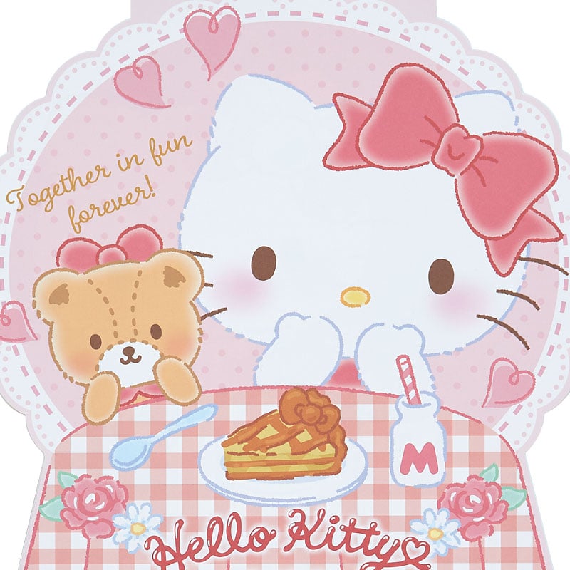 Hello Kitty 2025 Die-Cut Wall Calendar Stationery Japan Original   