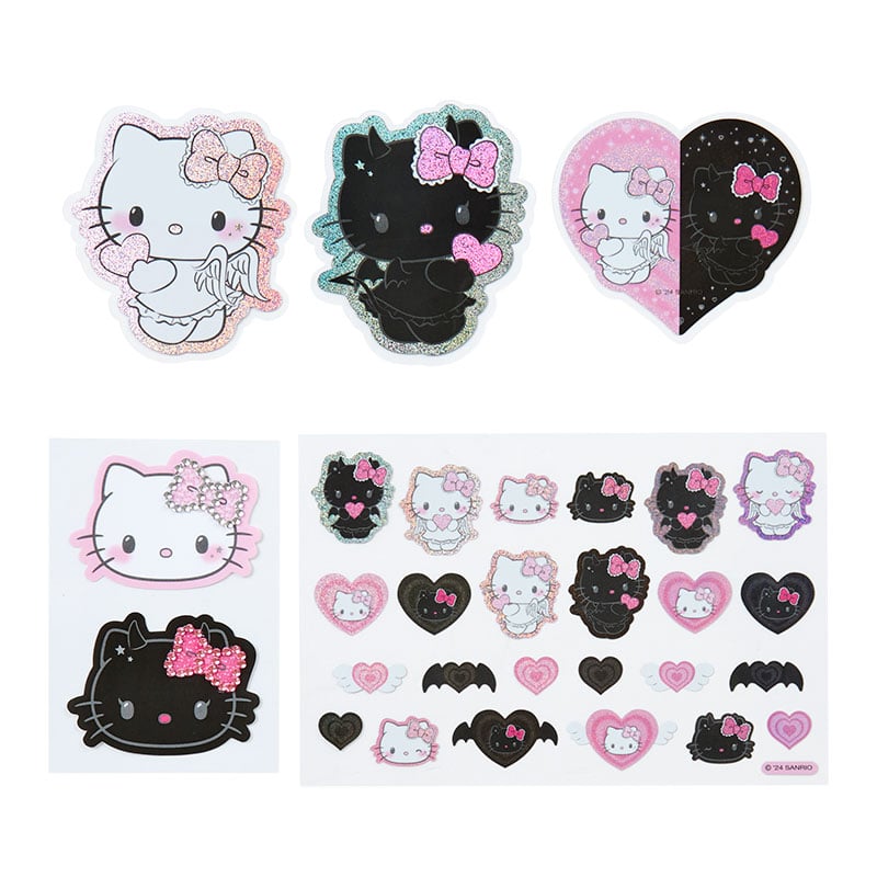 Hello Kitty 29-Pc Mini Sticker Pack (Naughty and Nice Series) Stationery Japan Original   